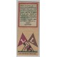 1935 Diamond Matchbook College Rivals - Lafayette vs. Lehigh - Tan