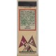 1935 Diamond Matchbook College Rivals - Lafayette vs. Lehigh - Tan