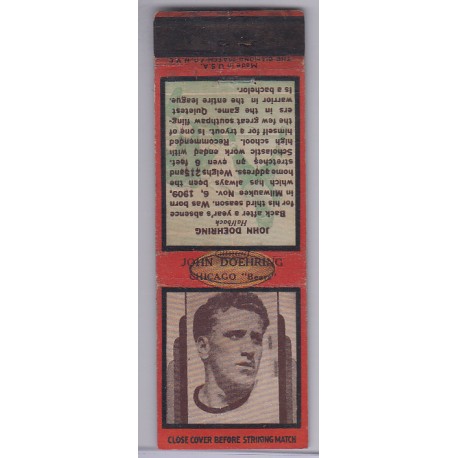 1936 Diamond Matchbook - John Doehring