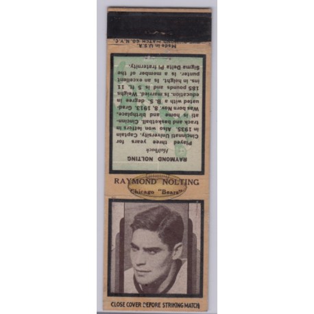 1936 Diamond Matchbook - Raymond Nolting