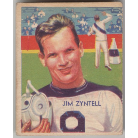 1935 National Chicle Jim Zyntell #8