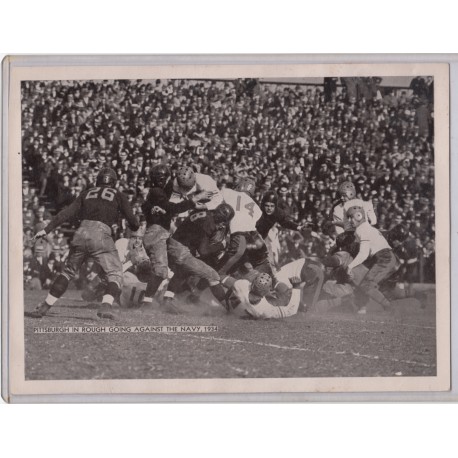 1935 National Chicle R-311 "Pittsburgh in rough action against  Navy 1935"