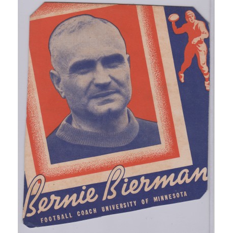 1936 Wheaties Coaches - Bernie Bierman