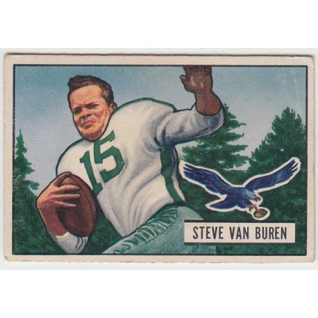 1951 Bowman - Steve van Buren