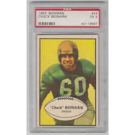 1953 Bowman - Chuck Bednarik