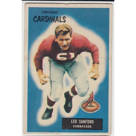 1955 Bowman - Leo Sanford