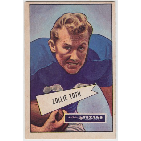 1952 Bowman Large - Zollie Toth