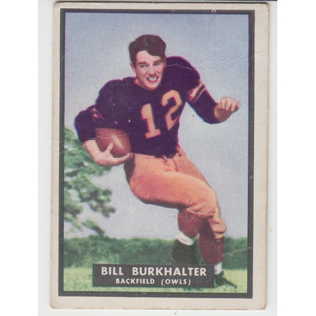 1951 Topps Magic - Bill Burkhalter