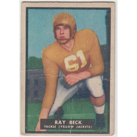 1951 Topps Magic - Ray Beck