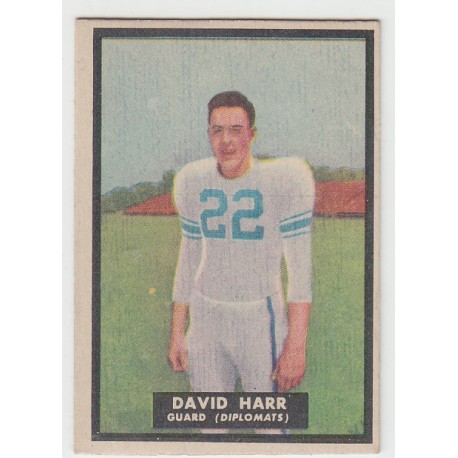 1951 Topps Magic - David Harr