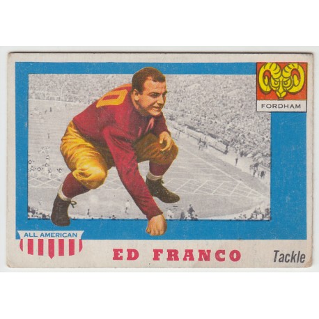 1955 Topps All American - Ed Franco