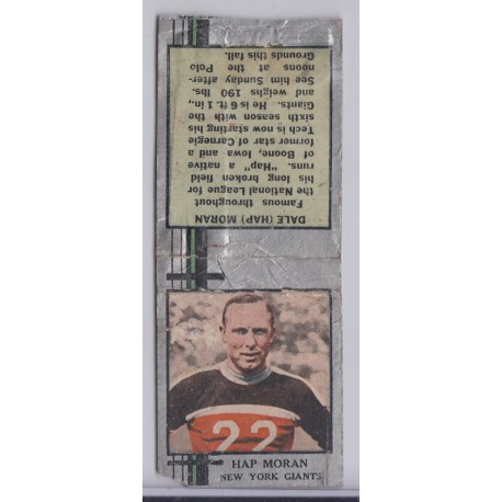 1933 Diamond Matchbook Hap Moran