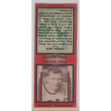 1936 Diamond Matchbook - Vernon Oech