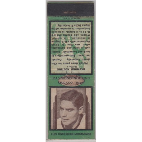 1936 Diamond Matchbook - Ray Nolting